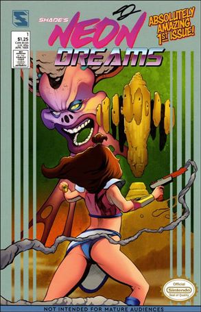 Neon Dreams issue 1-B Video Game Cover
