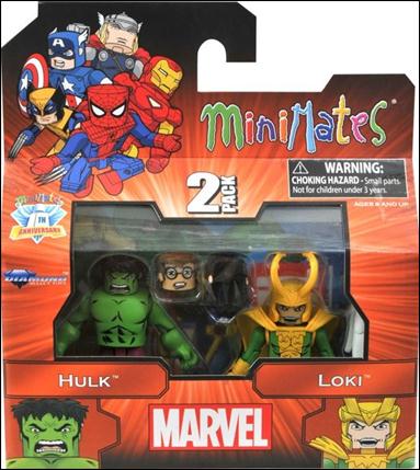 Best of Marvel Minimates figure 6 Hulk and Loki