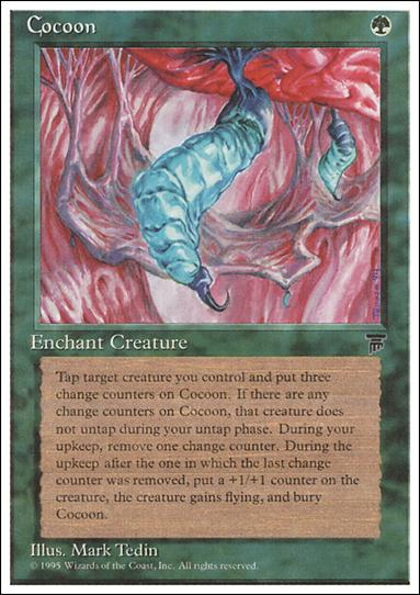 Magic the Gathering: Chronicles (Base Set) card 59 Cocoon