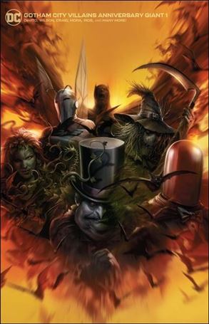 Gotham City Villains Anniversary Giant issue 1-G Francesco Mattina 1:25 Cardstock Cover