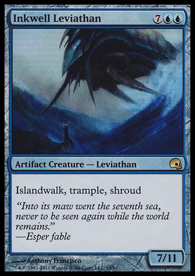 Magic the Gathering: Premium Deck Series: Graveborn (Base Set) card 10 Inkwell Leviathan