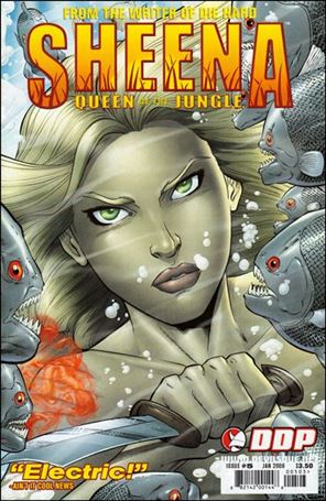 Sheena, Queen of the Jungle (2007) issue 5-C Tim Seeley Standard Cover 