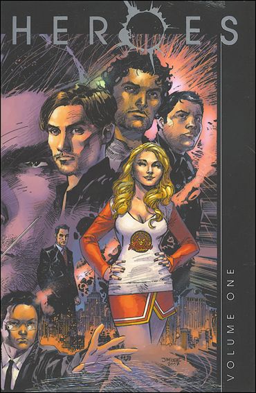 Heroes issue 1-B Jim Lee Dust Jacket