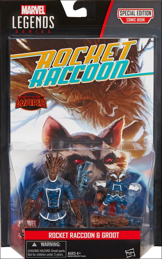 Marvel Legends Series (2-Packs) figure 8 Rocket Raccoon & Groot