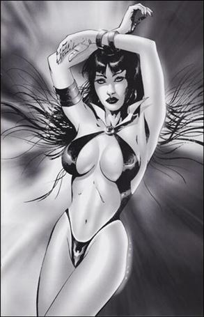 Vampirella Monthly issue 10-B Jae Lee Black & White Cover
