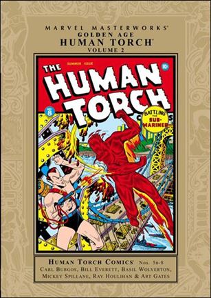 Marvel Masterworks: Golden Age Human Torch issue 2 Gold Dust Jacket
