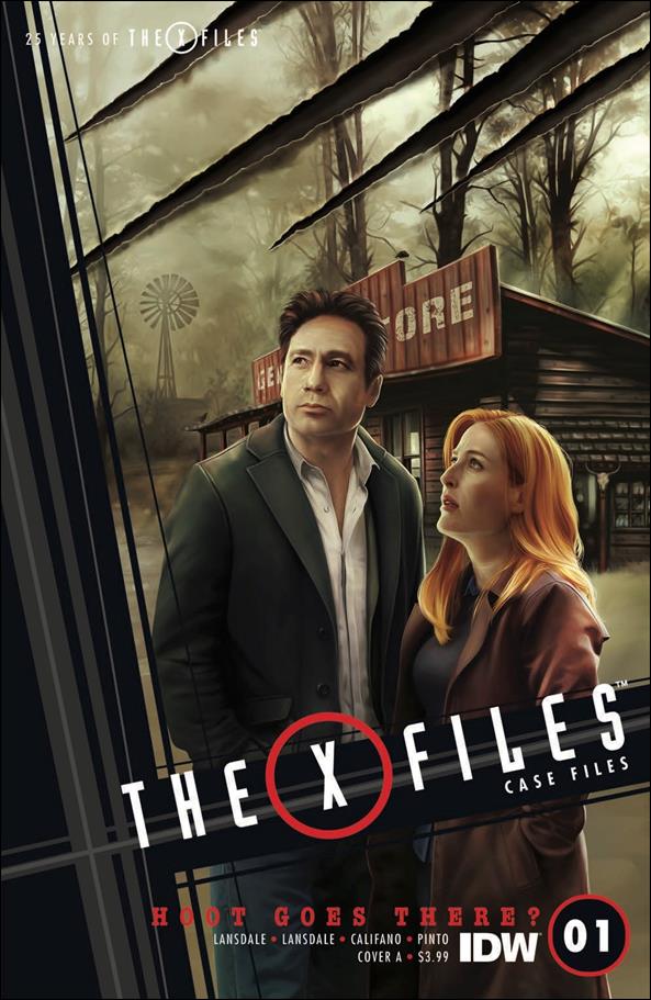 X-Files: Case Files - Hoot Goes There? issue 1 Catherine Nodet Cover