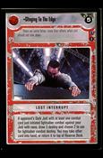 Star Wars: Reflections III (Base Set) card 171 Clinging To The Edge