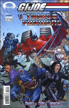 G.I. Joe vs the Transformers (2003) issue 3 Mike S. Miller Cover