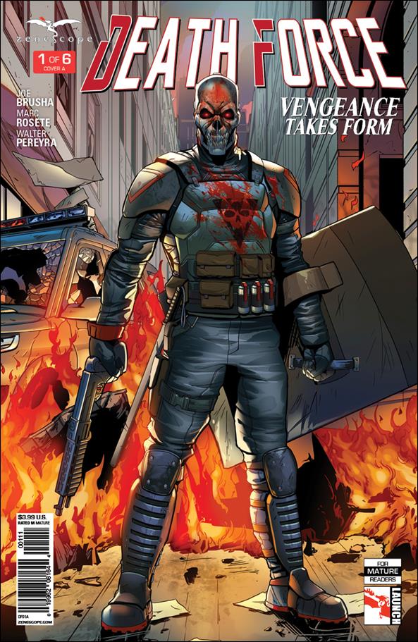 Death Force issue 1 Marc Rosete Cover