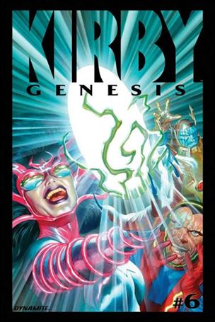 Kirby: Genesis issue 6-E Alex Ross 1:20 Acetate Cover