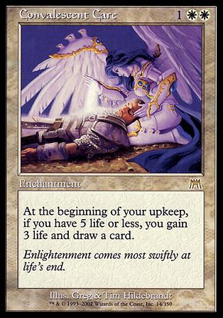 Magic the Gathering: Onslaught (Base Set) card 14 Convalescent Care