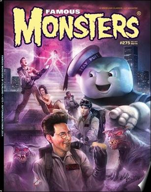 Famous Monsters of Filmland issue 275-B Ghostbusters Newsstand Cover