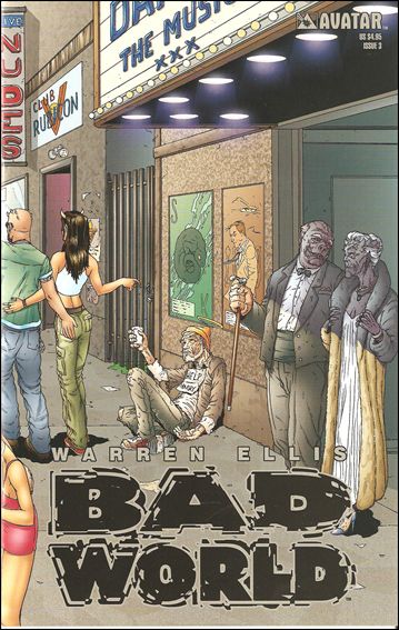 Bad World issue 3-B Wraparound Cover