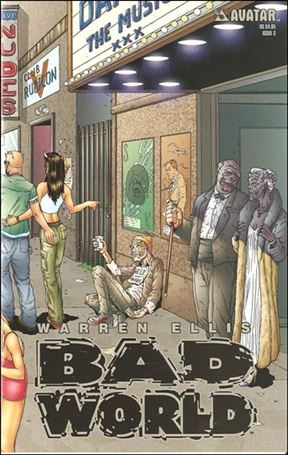 Bad World issue 3-B Wraparound Cover