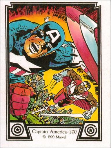 Captain America (Base Set) card 22 Captain America 200