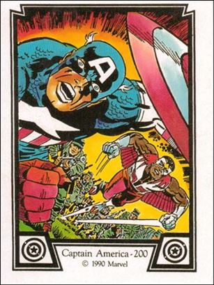 Captain America (Base Set) card 22 Captain America 200