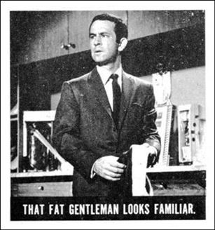 Get Smart (Base Set) card 29 That Fat Gentleman Looks Familiar.