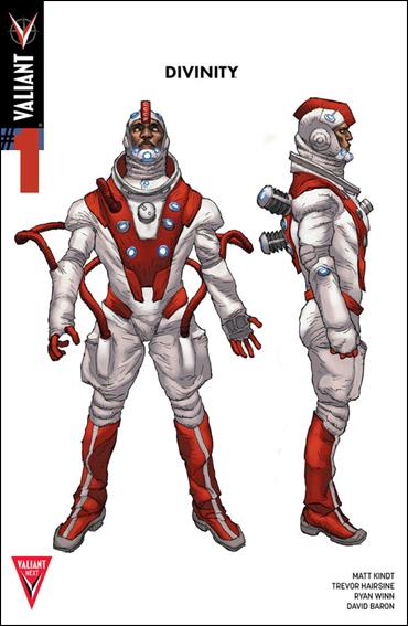Divinity (2015) issue 1-D Lewis LaRosa Character Design Cover