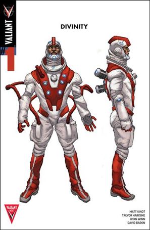 Divinity (2015) issue 1-D Lewis LaRosa Character Design Cover