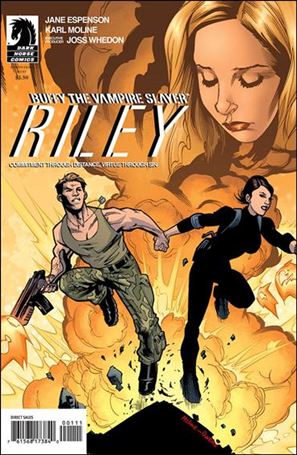 Buffy the Vampire Slayer: Riley issue 1-B Karl Moline Cover