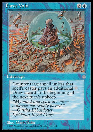 Magic the Gathering: Ice Age (Base Set) card 70 Force Void