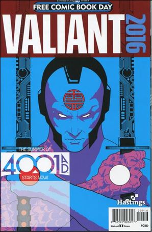 Valiant: 4001 A.D. FCBD Special issue nn-B Hastings Variant