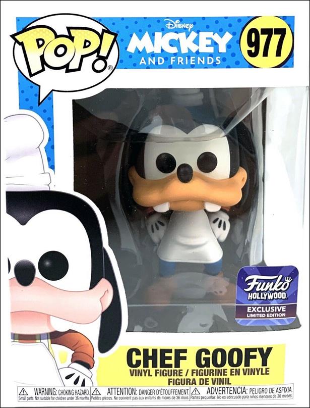 POP! Disney figure 977 Chef Goofy Funko Hollywood Exclusive
