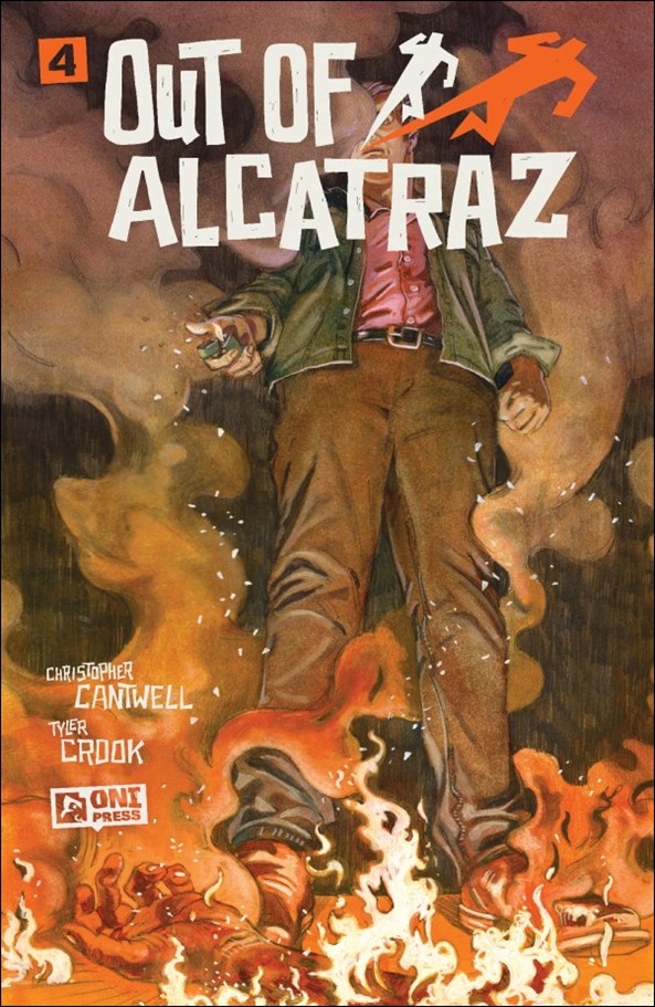Out of Alcatraz issue 4-B Oliver Dominguez Cover