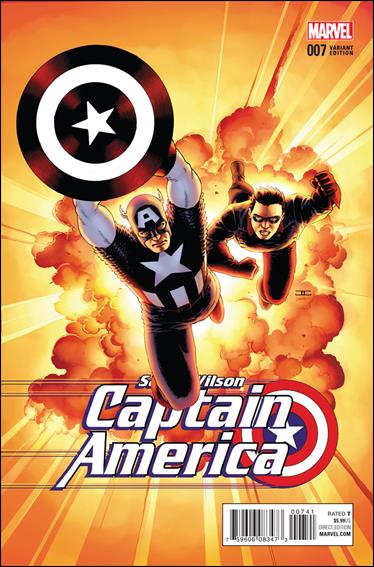 Captain America: Sam Wilson issue 7-C John Cassaday 1:50 Cover