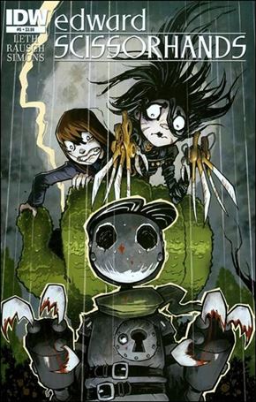 Edward Scissorhands issue 5 Aaron Alexovich Cover