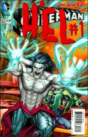 Superman (2011) issue 23.3 H'el 3D Cover
