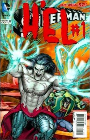 Superman (2011) issue 23.3 H'el 3D Cover