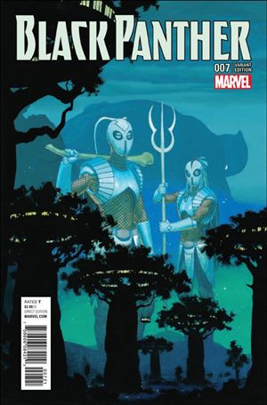 Black Panther (2016) issue 7-B Esad Ribic Connecting Cover