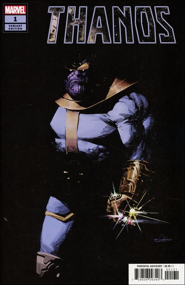 Thanos (2019) issue 1-F Gerardo Zaffino 1:25 Cover