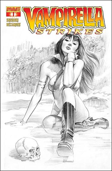 Vampirella Strikes (2013) issue 1-F Mike Mayhew 1:25 Sketch Cover