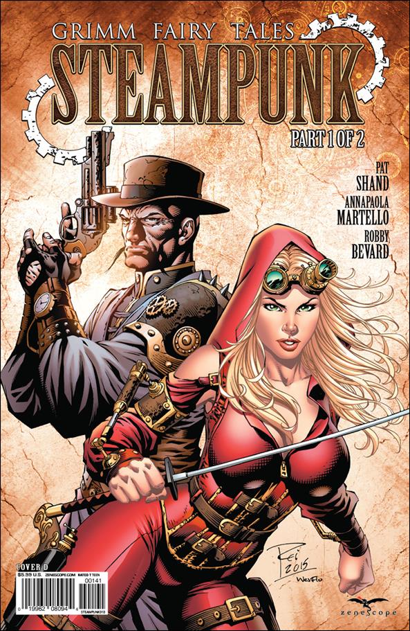 Grimm Fairy Tales: Steampunk issue 1-D Renato Rei Cover