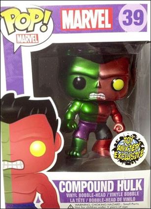 POP! Marvel figure 39-B Compound Hulk (Metallic) 