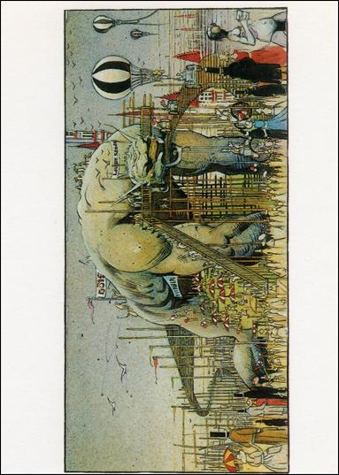 Art Suydam (Base Set) card 59 The Amusement Park