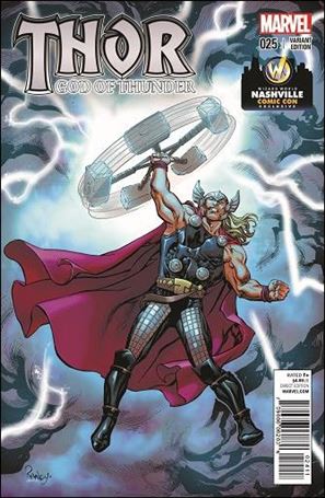 Thor: God of Thunder issue 25-E Tom Raney Wizard World Nashville Cover