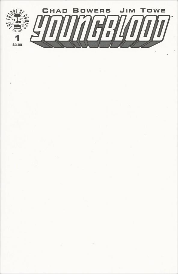 Youngblood (2017) issue 1-E Blank/Sketch Cover