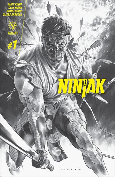 Ninjak (2015) issue 1-G Lewis LaRosa Sketch Cover