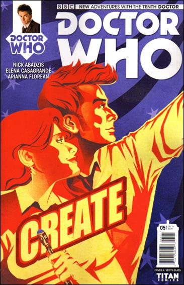 Doctor Who: The Tenth Doctor issue 5 Verity Glass Cover