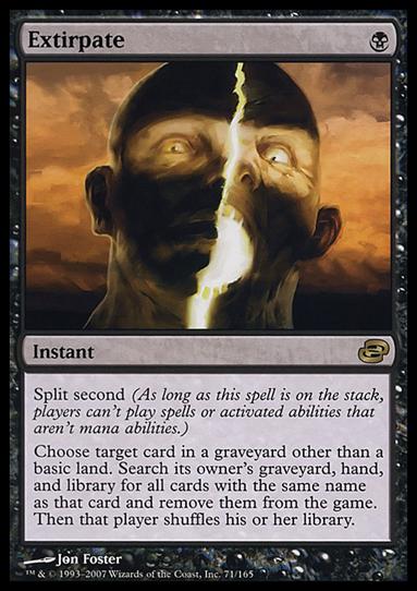Magic the Gathering: Planar Chaos (Base Set) card 71 Extirpate