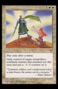 Magic the Gathering: Mirage (Base Set) card 24 Jabari's Influence