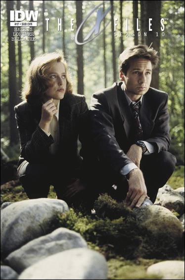X-Files: Season 10 issue 17-B Subscription Photo Cover