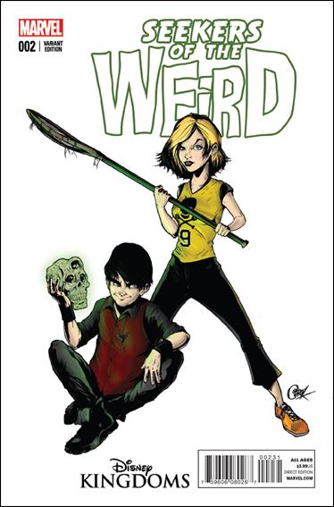 Disney Kingdoms: Seekers of the Weird issue 2-C Brian Crosby Cover