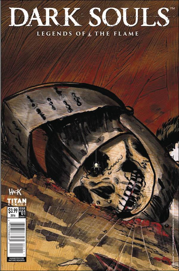 Dark Souls:  Legends of the Flame issue 1-D Robert Hack Cover