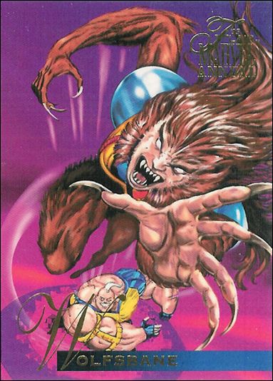 Marvel Annual Flair '95 (Base Set) card 24 Wolfsbane