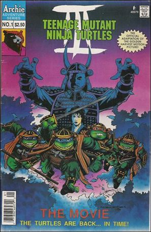 Teenage Mutant Ninja Turtles III: The Movie Cover Image 1